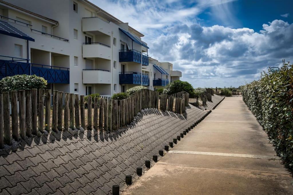 Charmant Appartement En Front De Mer Avec Piscine 라카노오세앙 외부 사진