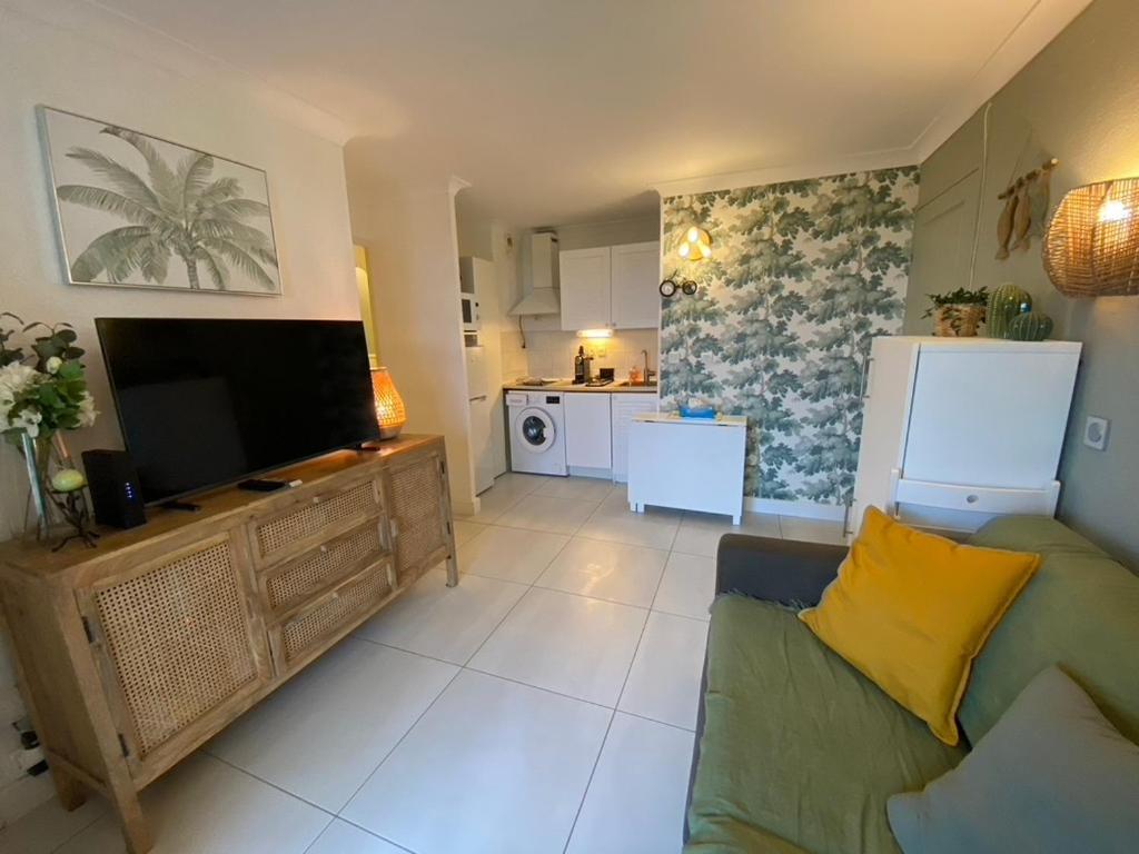 Charmant Appartement En Front De Mer Avec Piscine 라카노오세앙 외부 사진